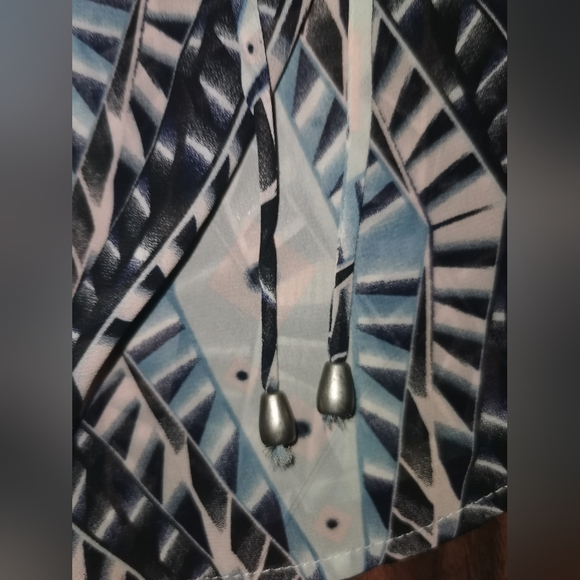 F21 Beautiful Sheer Blouse - Picture 4 of 8